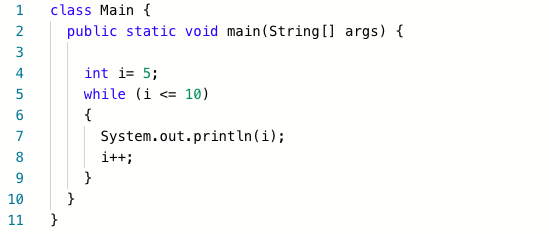 While Loop
