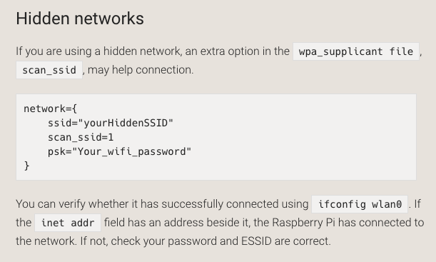 Hiddden Networks